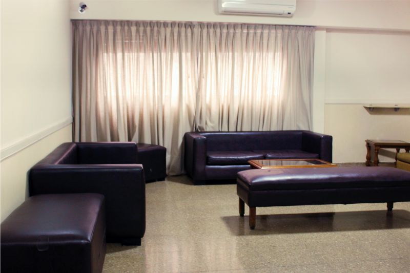 Salón C climatizado en velatorio de Villa Crespo
